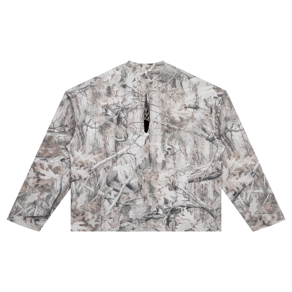 Nonconformist feather Tree Camo Waffle T-Shirt