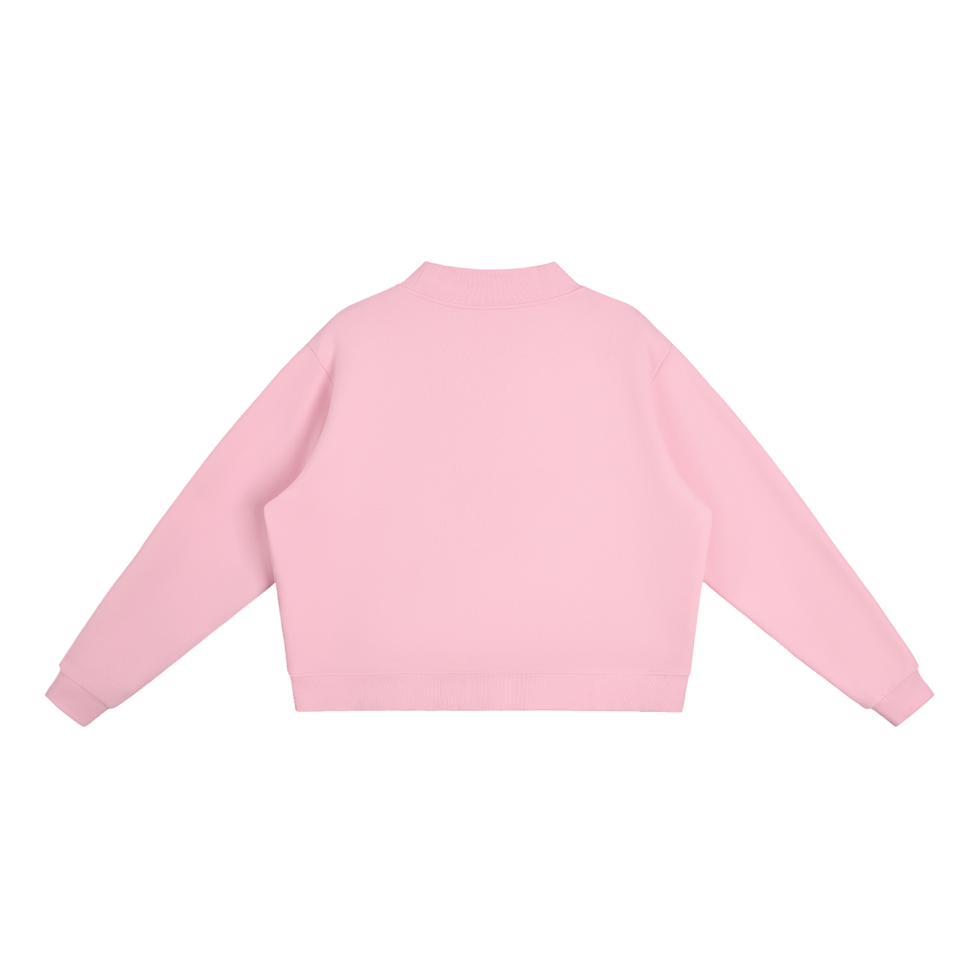 Contrary Club Fleece Mock-Neck Crew Sweatshirt