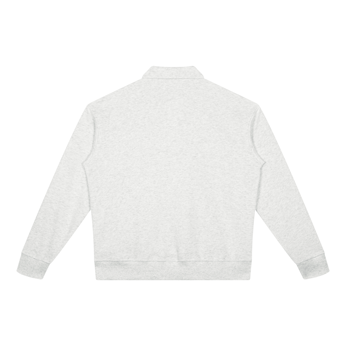 Leave Good Tracks — Boxy Quarter-Zip Sweatshirt