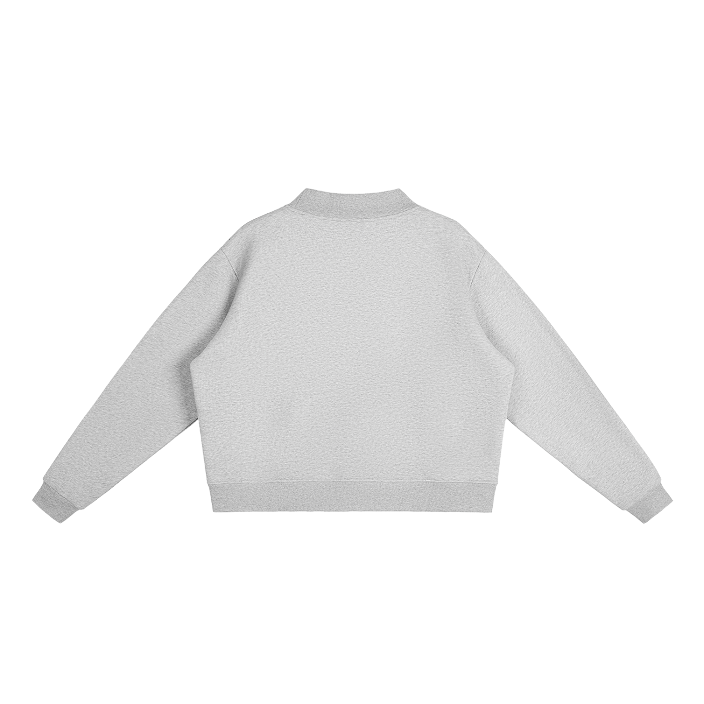 Contrary Club Fleece Mock-Neck Crew Sweatshirt