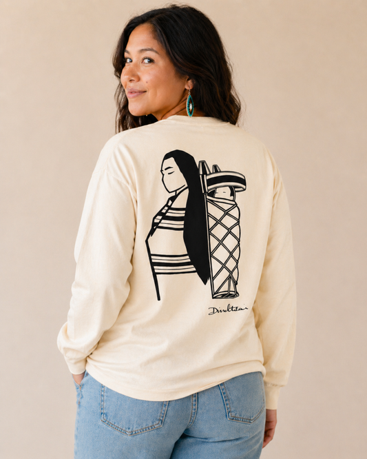 She Carries Us Premium heavyweight long sleeve shirt