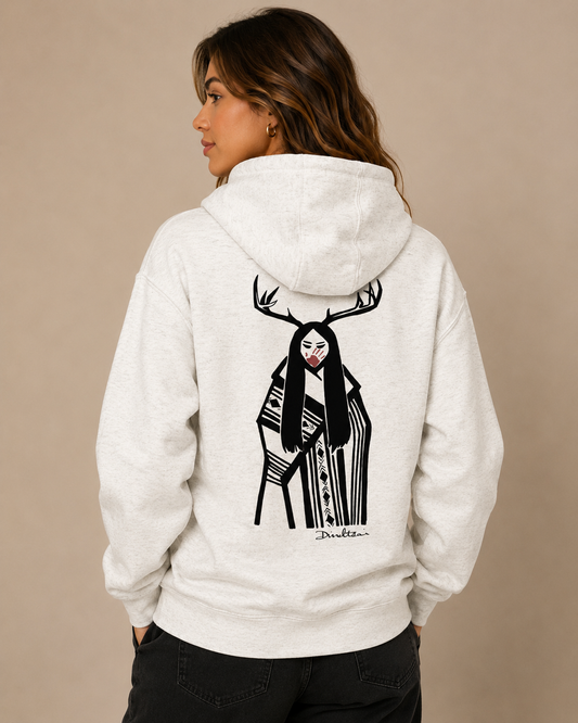 Premium Deer Woman Full Zip hoodie