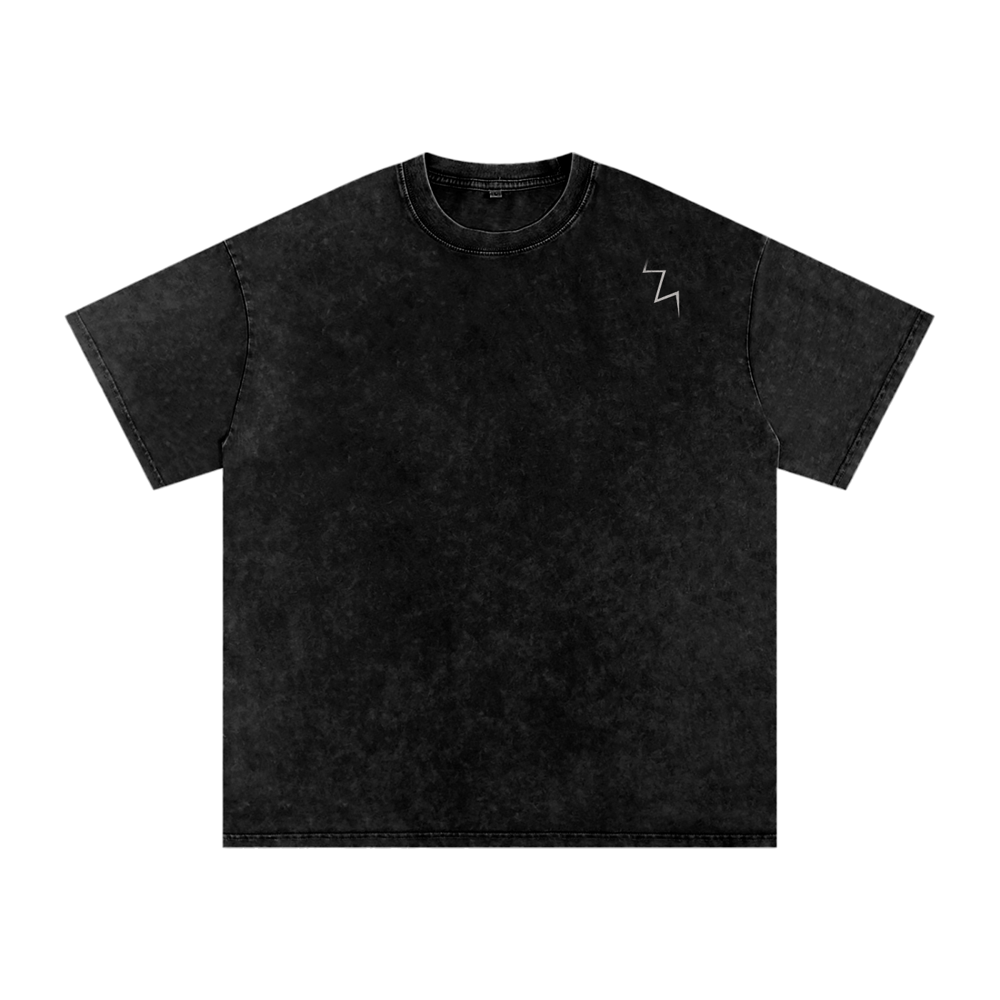Retro Contrary Snow Washed Oversized Cotton T-Shirt