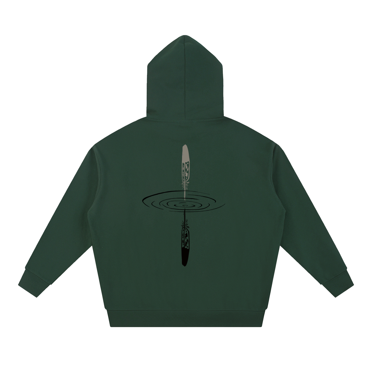 Nonconformist Feather — Heavyweight Hoodie