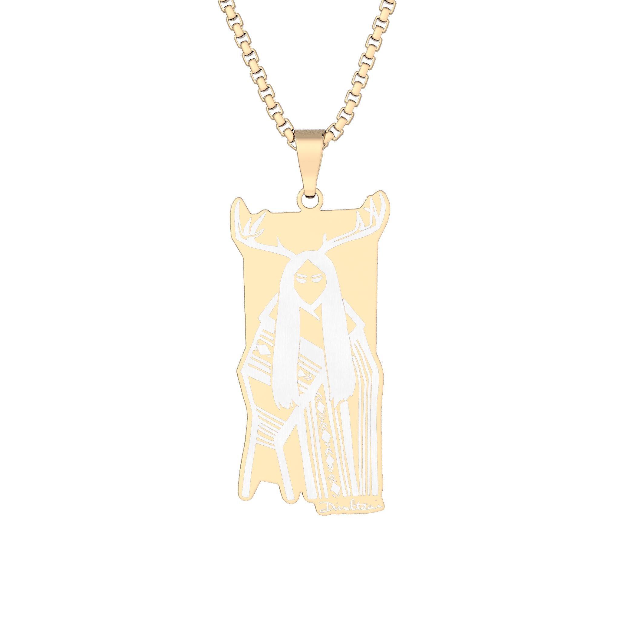 Custom Photo Cutout Pendant — Personalized Photo Silhouette Necklace (Gold or Silver)