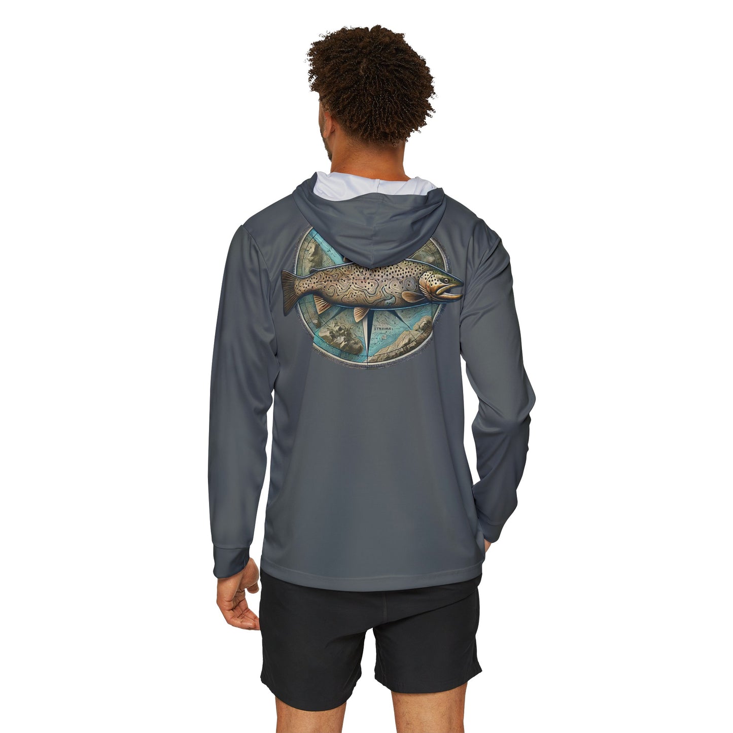 Compass Trout Sun Hoodie