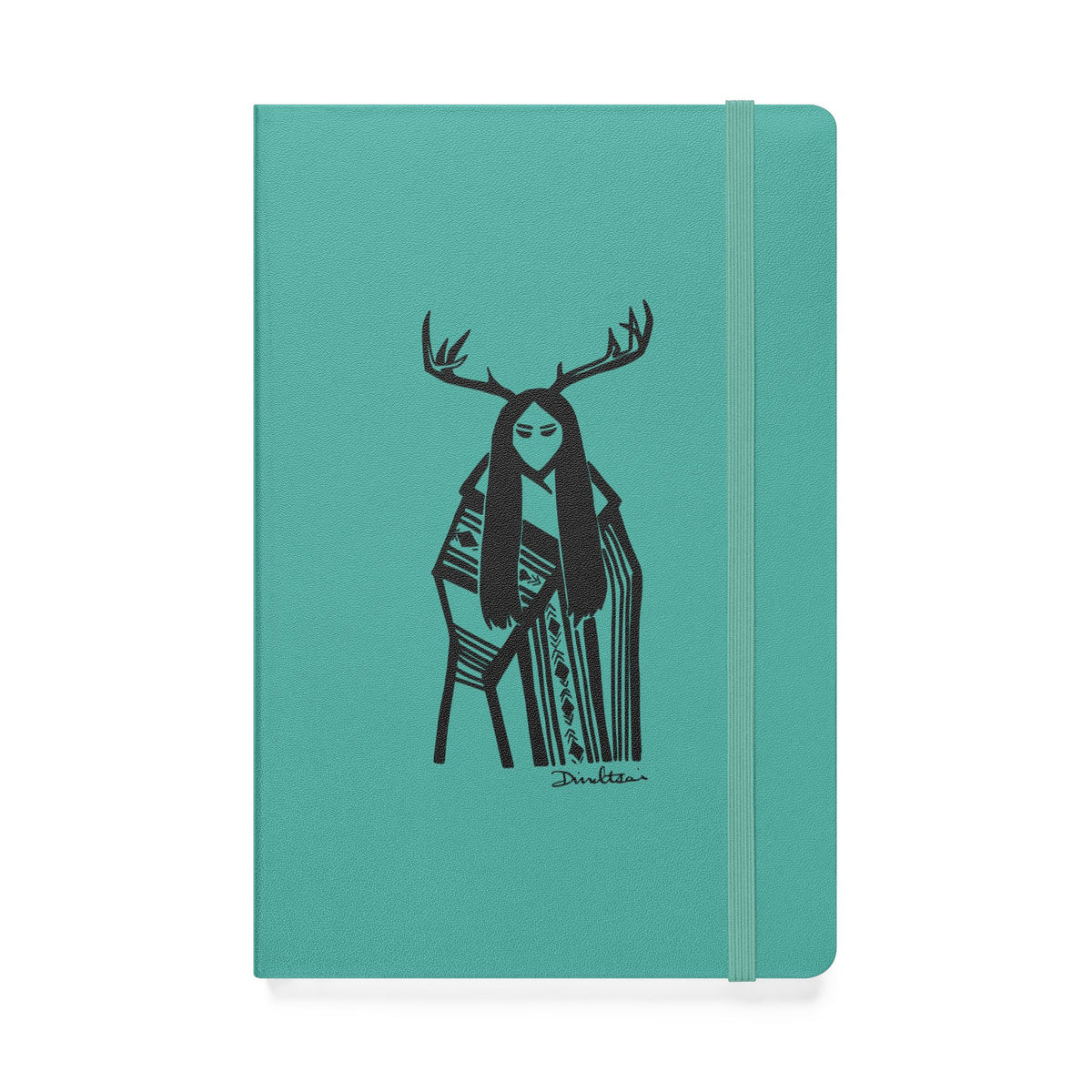 Antler Woman Hardcover Notebook