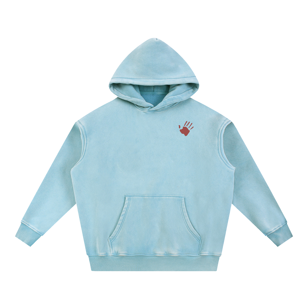 Deer woman 2.0 Snow Wash Fleece Oversize Hoodie