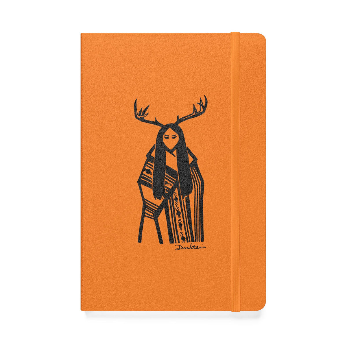 Antler Woman Hardcover Notebook