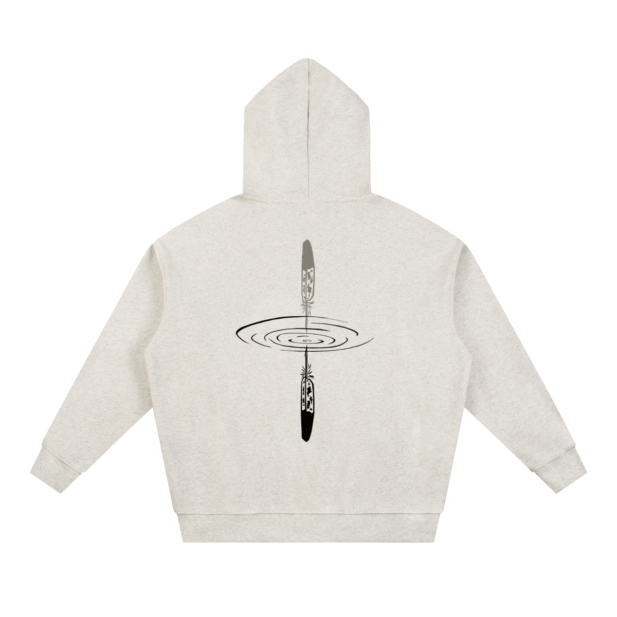 Nonconformist Feather — Heavyweight Hoodie
