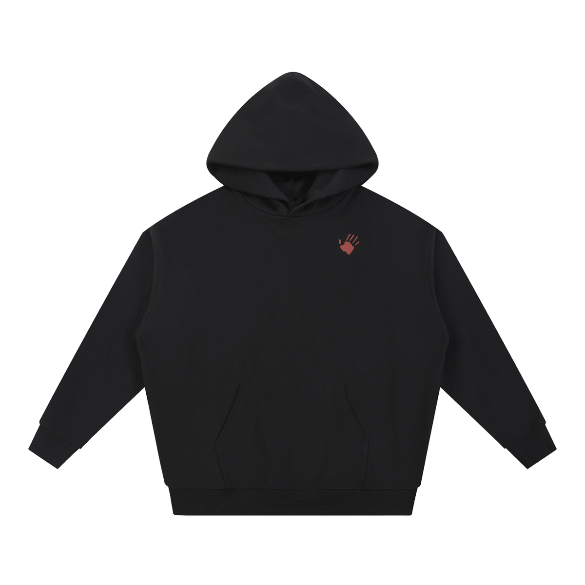 Essential Red Hand Heavyweight Hoodie
