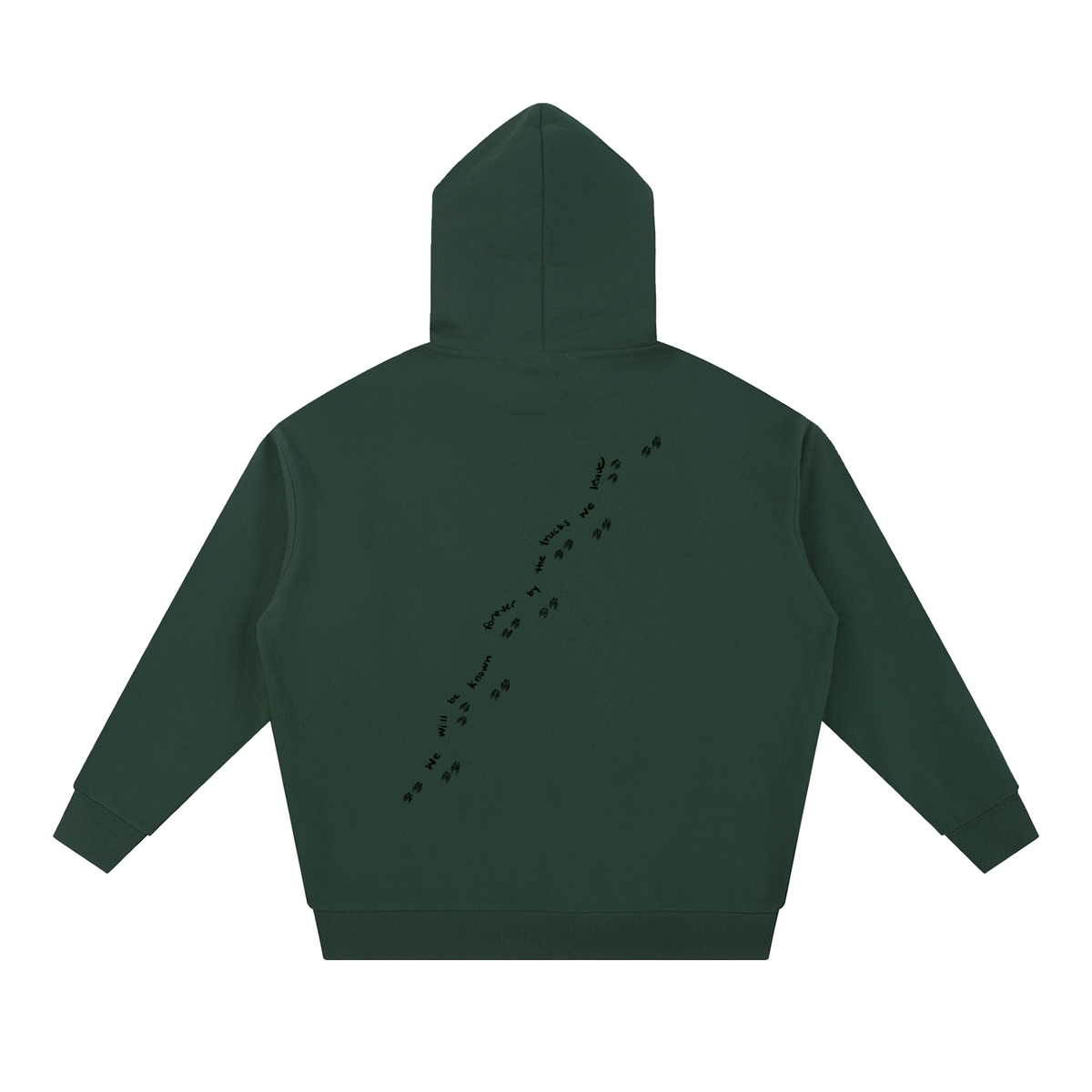 Leave Good Tracks — Heavyweight Hoodie