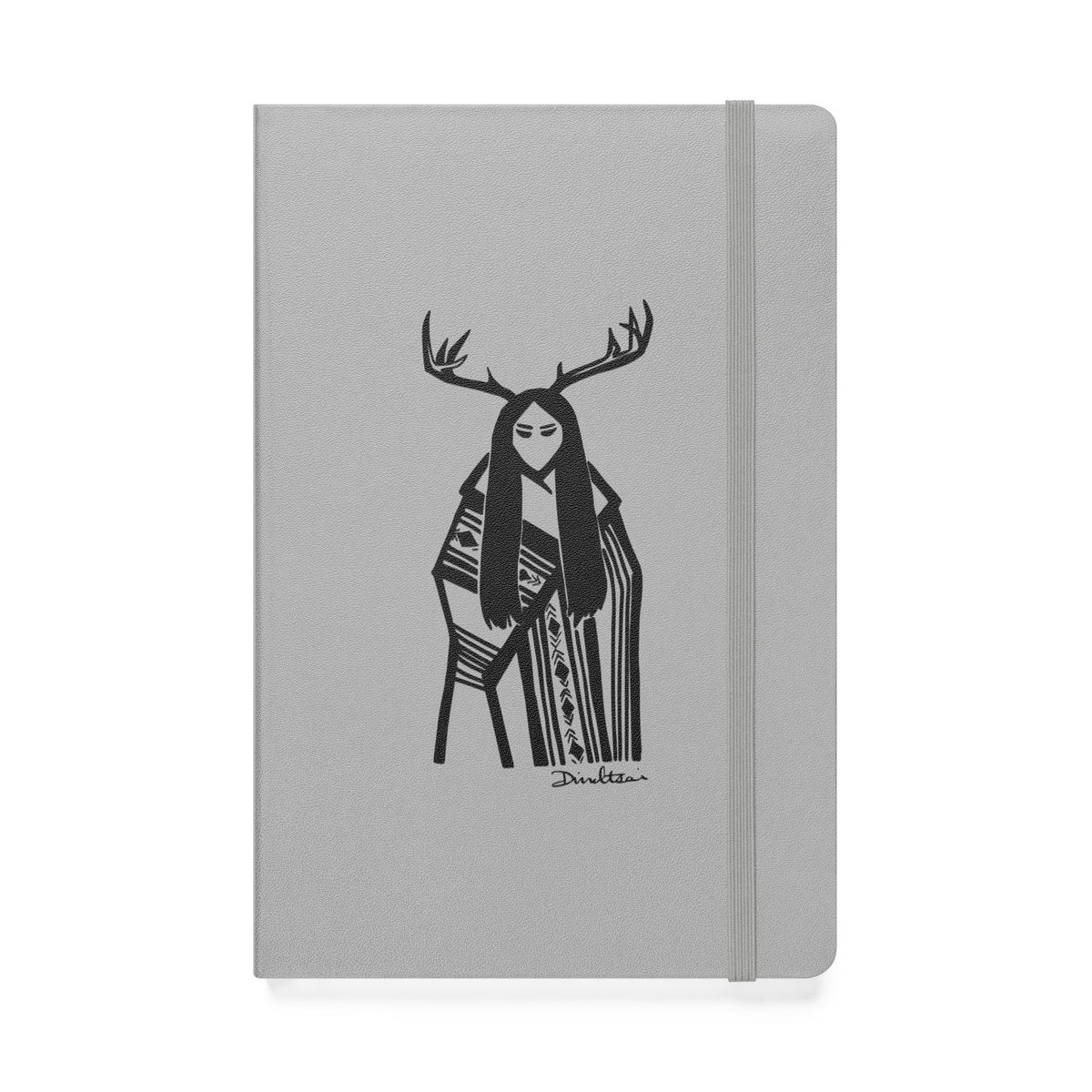 Antler Woman Hardcover Notebook