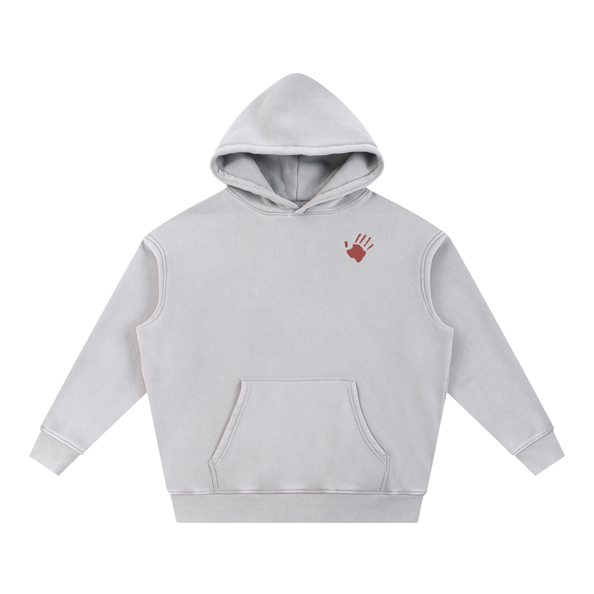 Deer woman 2.0 Snow Wash Fleece Oversize Hoodie