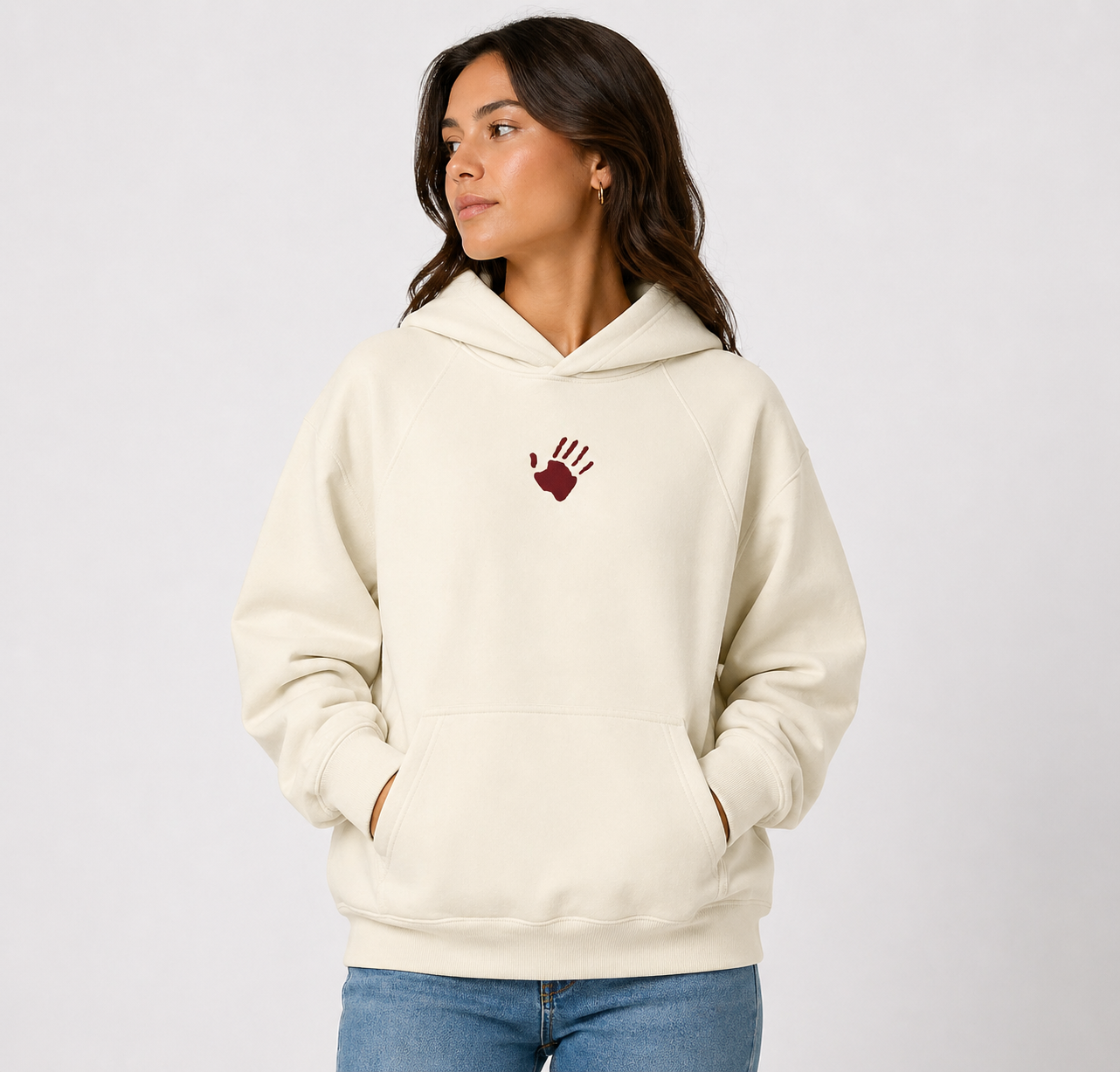 MMIW Awareness Super Heavyweight Hoodie