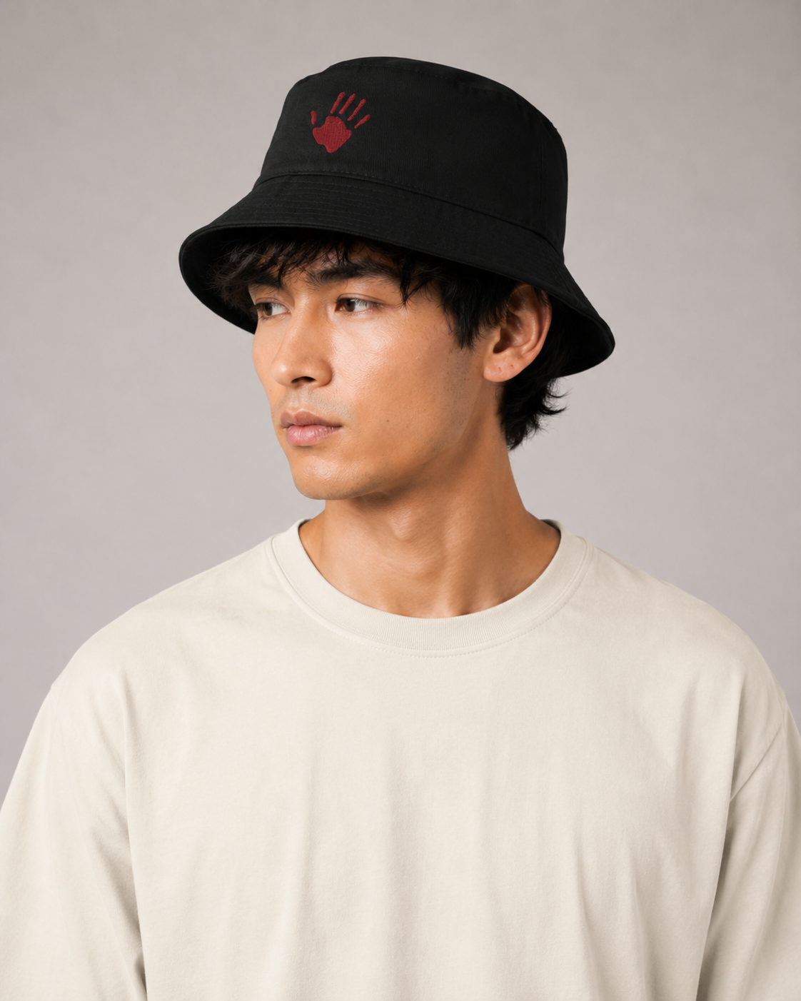 Red Hand Classic Bucket Hat