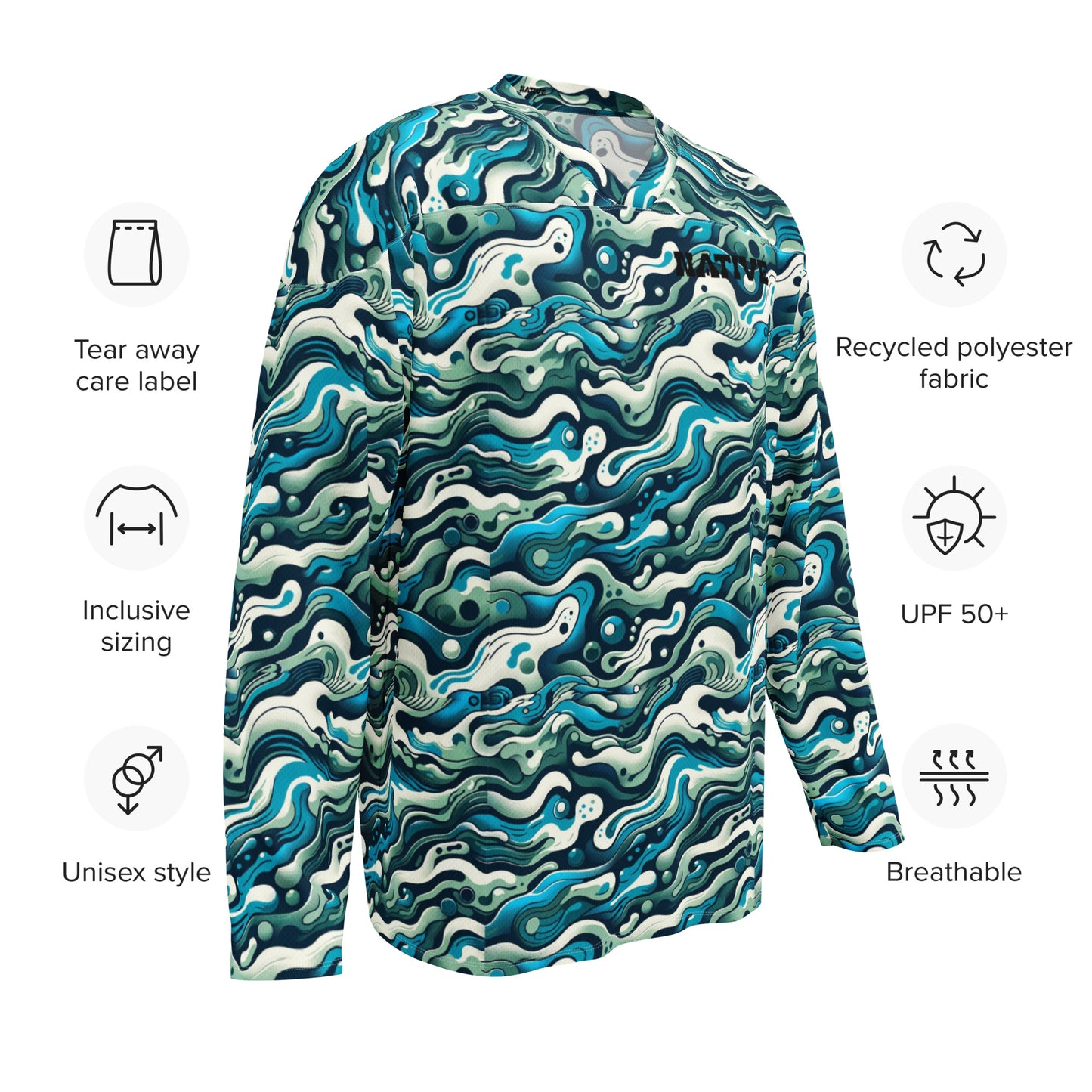 Water Camo Sunshirt