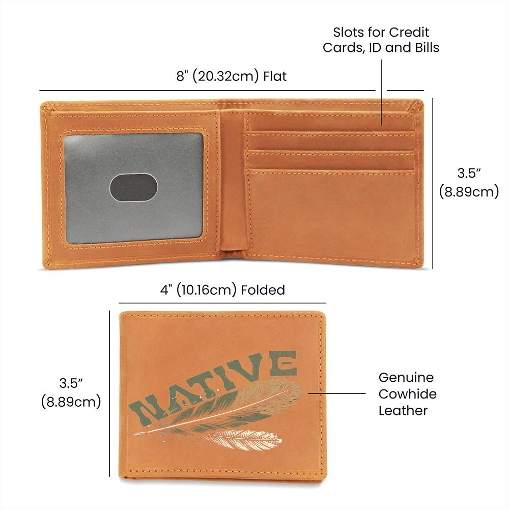 Native Feathers Wallet