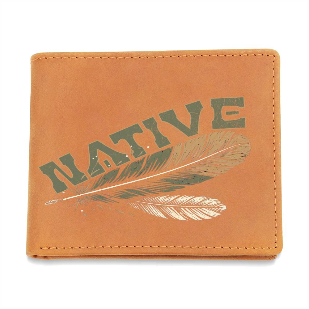 Native Feathers Wallet