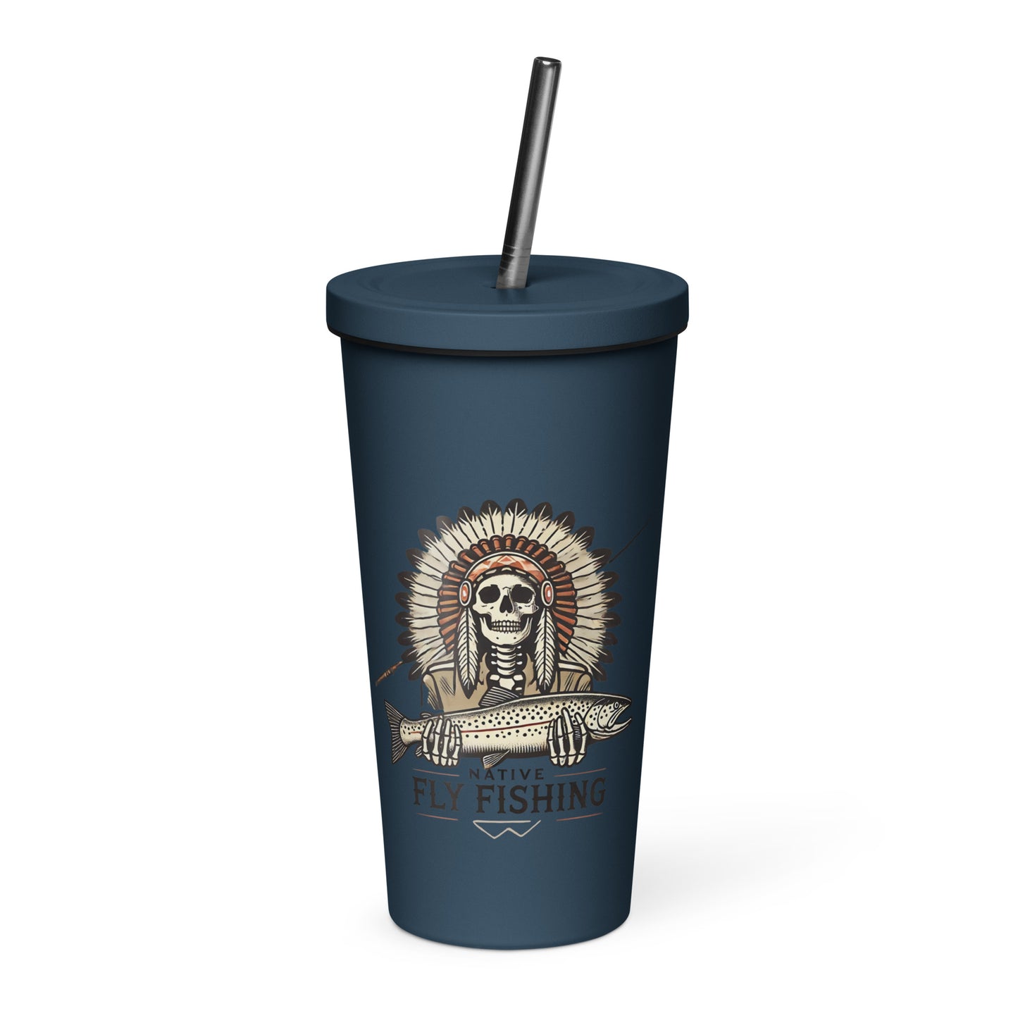 Native Skull Tumbler