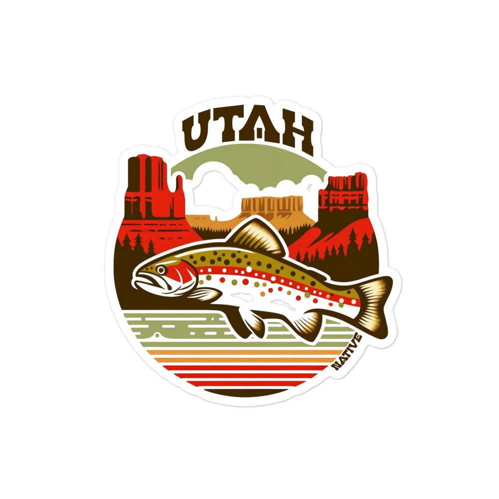 Utah Native Sticker