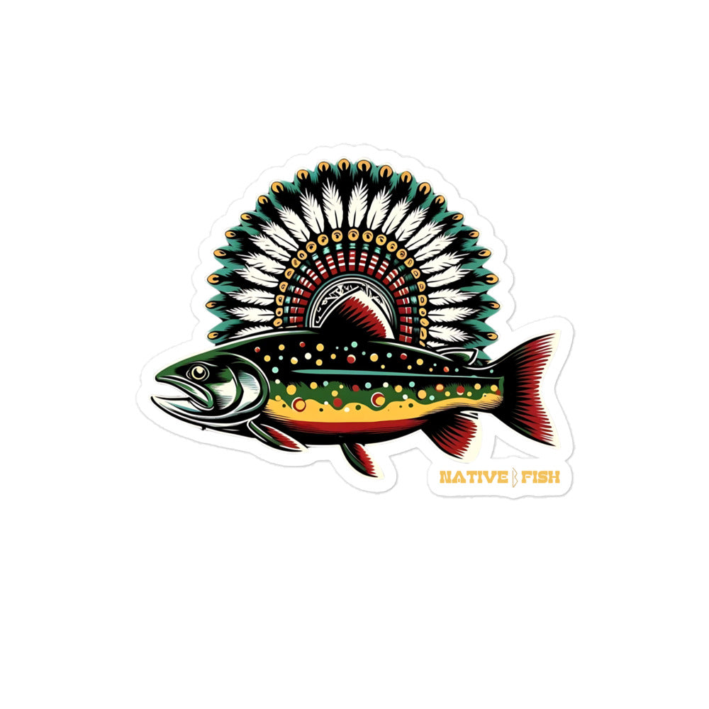 Brook Headdress Sticker