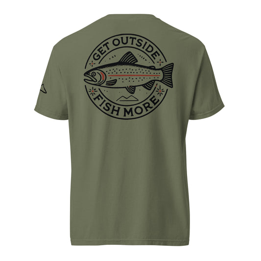 Get Outside, Fish More Tee