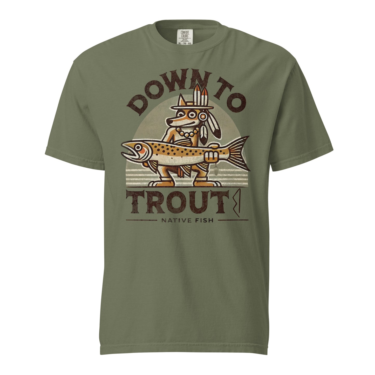 Down to Trout Tee