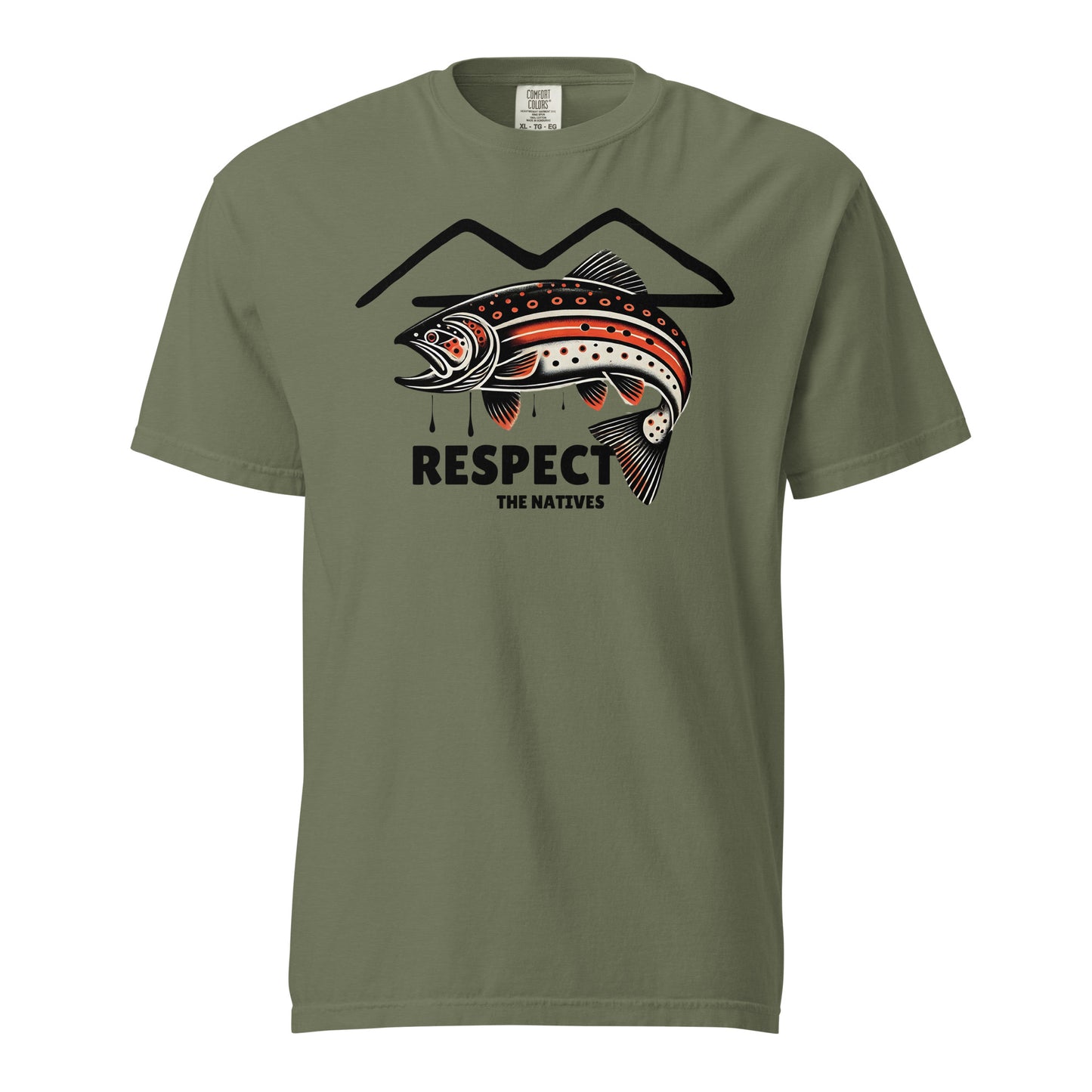 Respect The Native Red Fish Tee