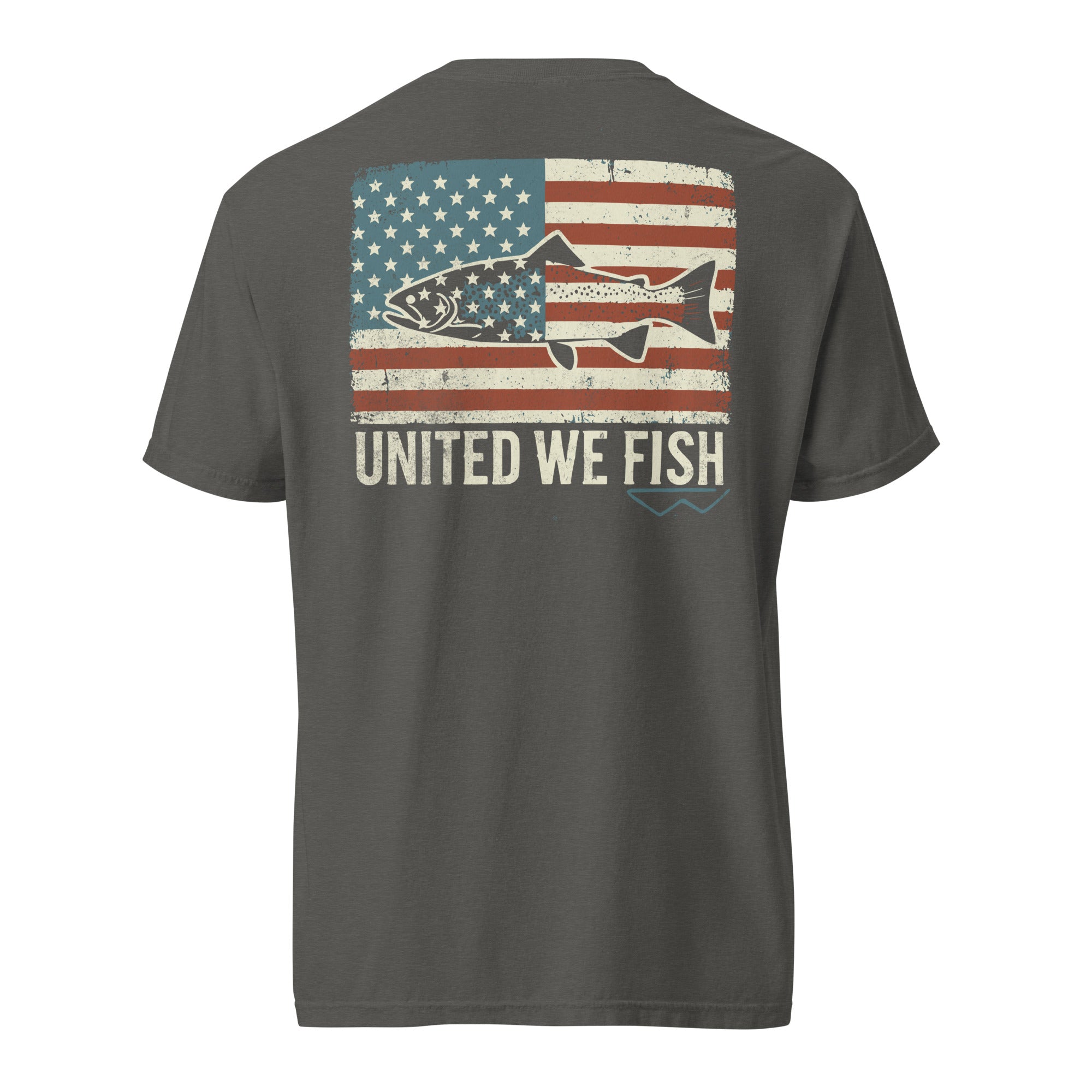 United We Fish Patriotic Tee