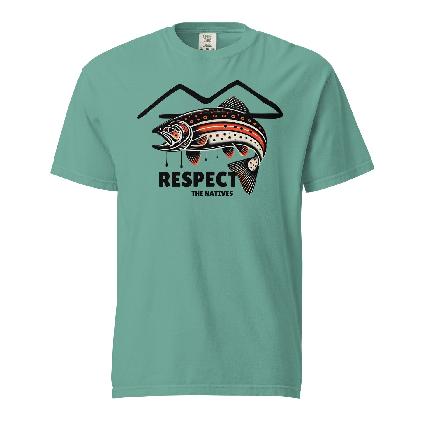 Respect The Native Red Fish Tee