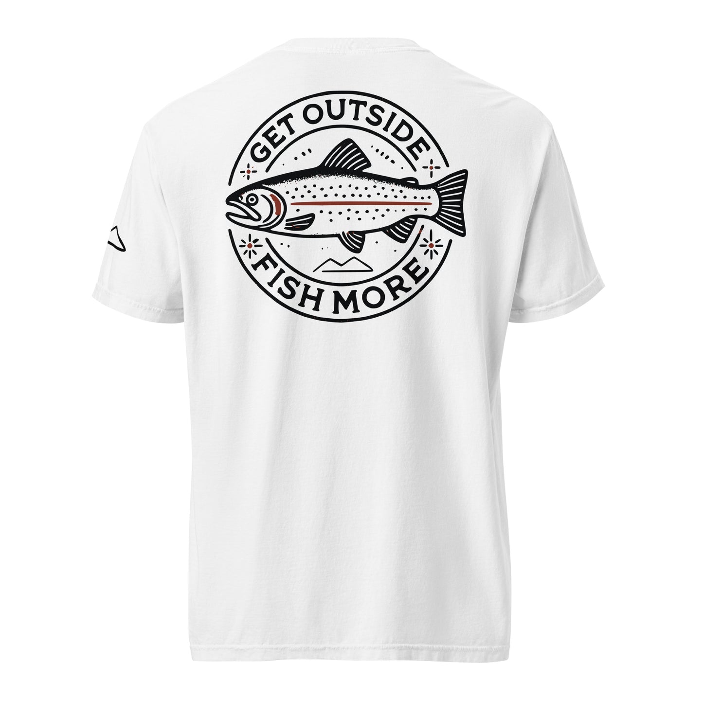 Get Outside, Fish More Tee