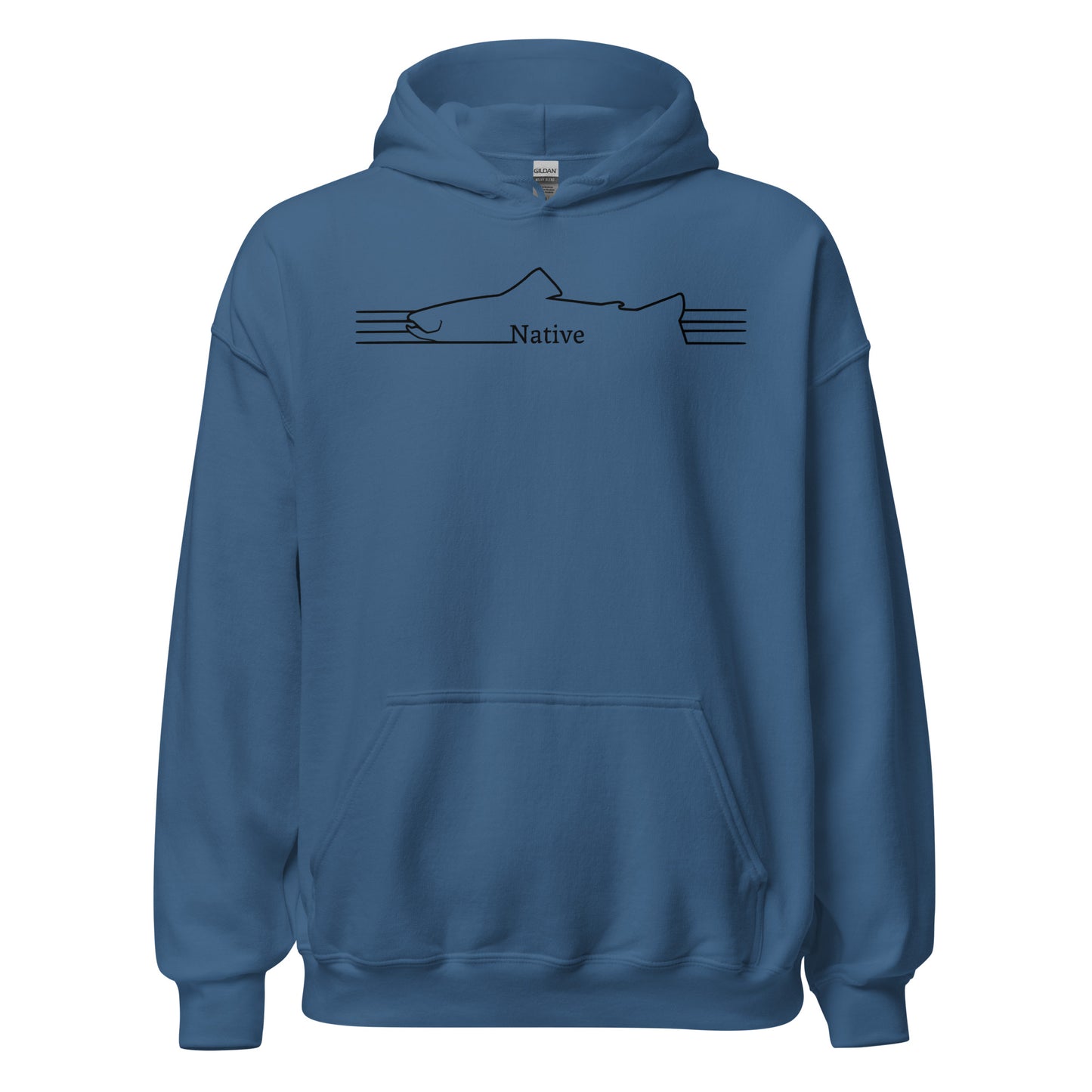 Native Trout Lines Hoodie