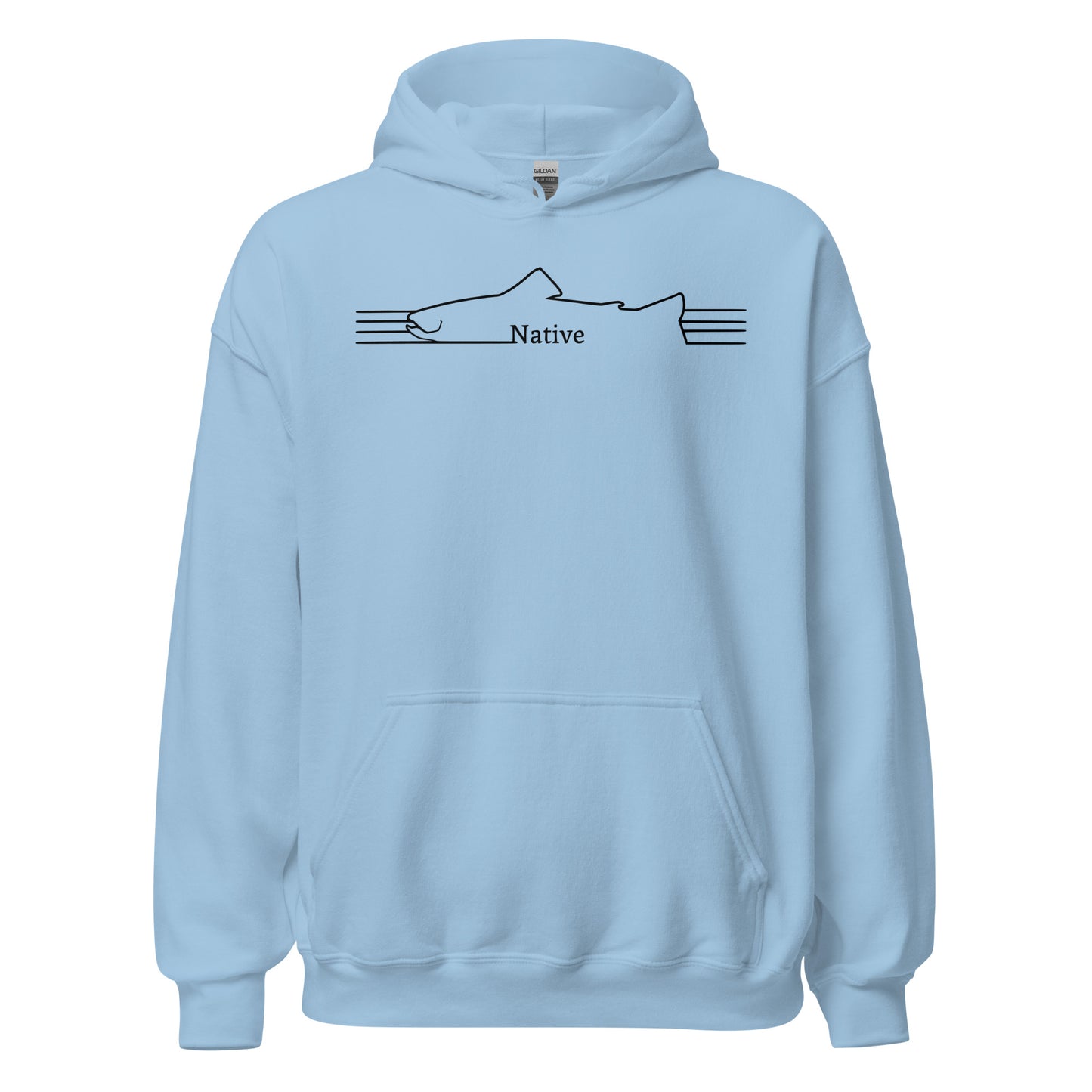 Native Trout Lines Hoodie