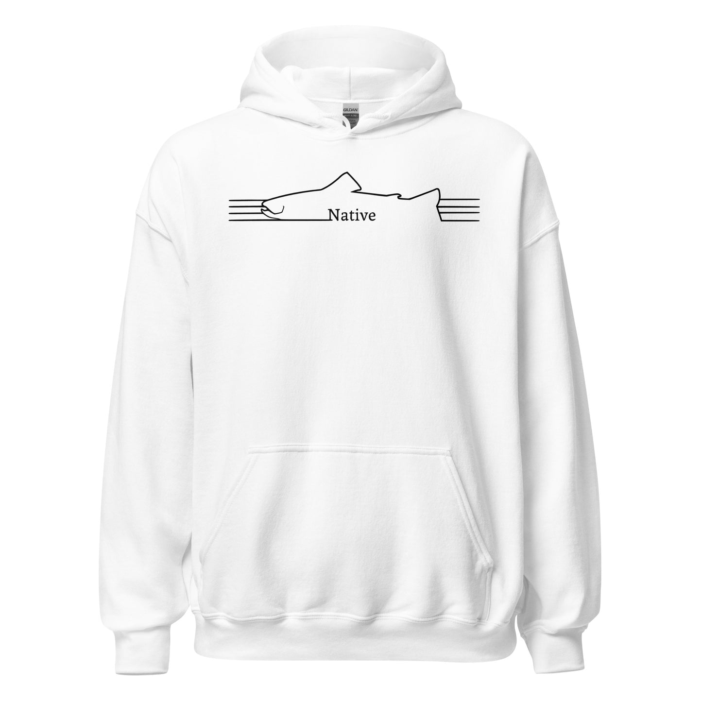 Native Trout Lines Hoodie