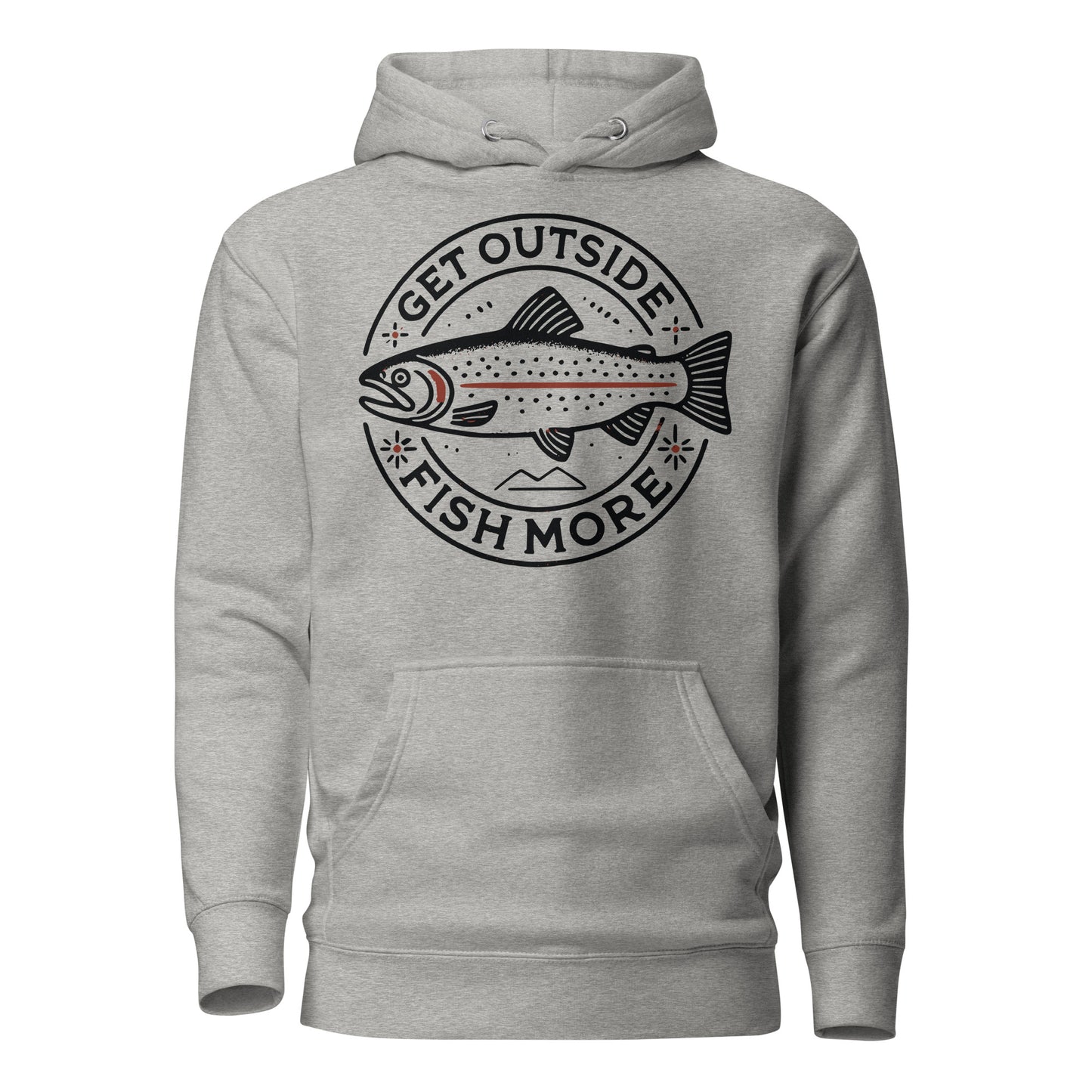 Get Outside, Fish More Hoodie