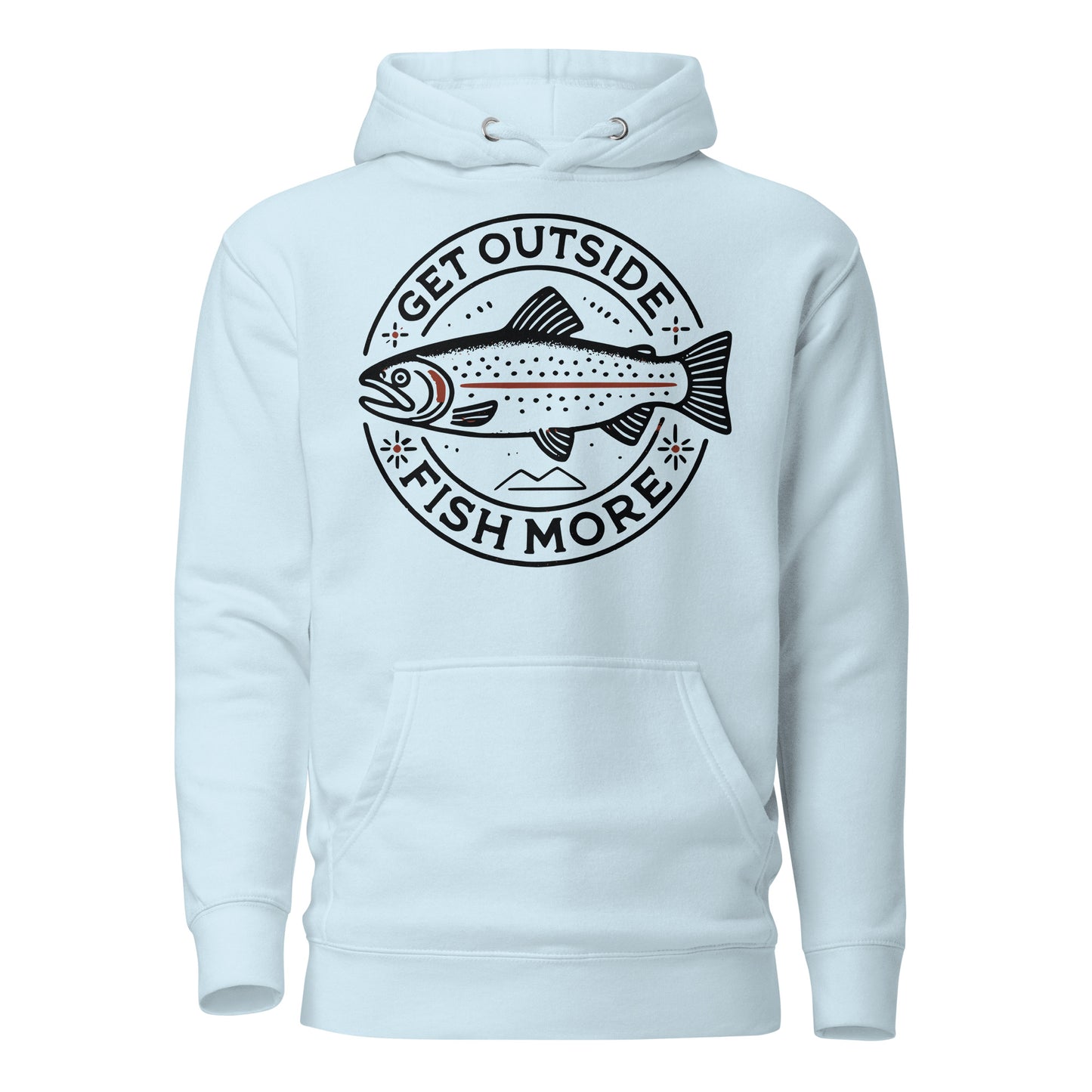 Get Outside, Fish More Hoodie