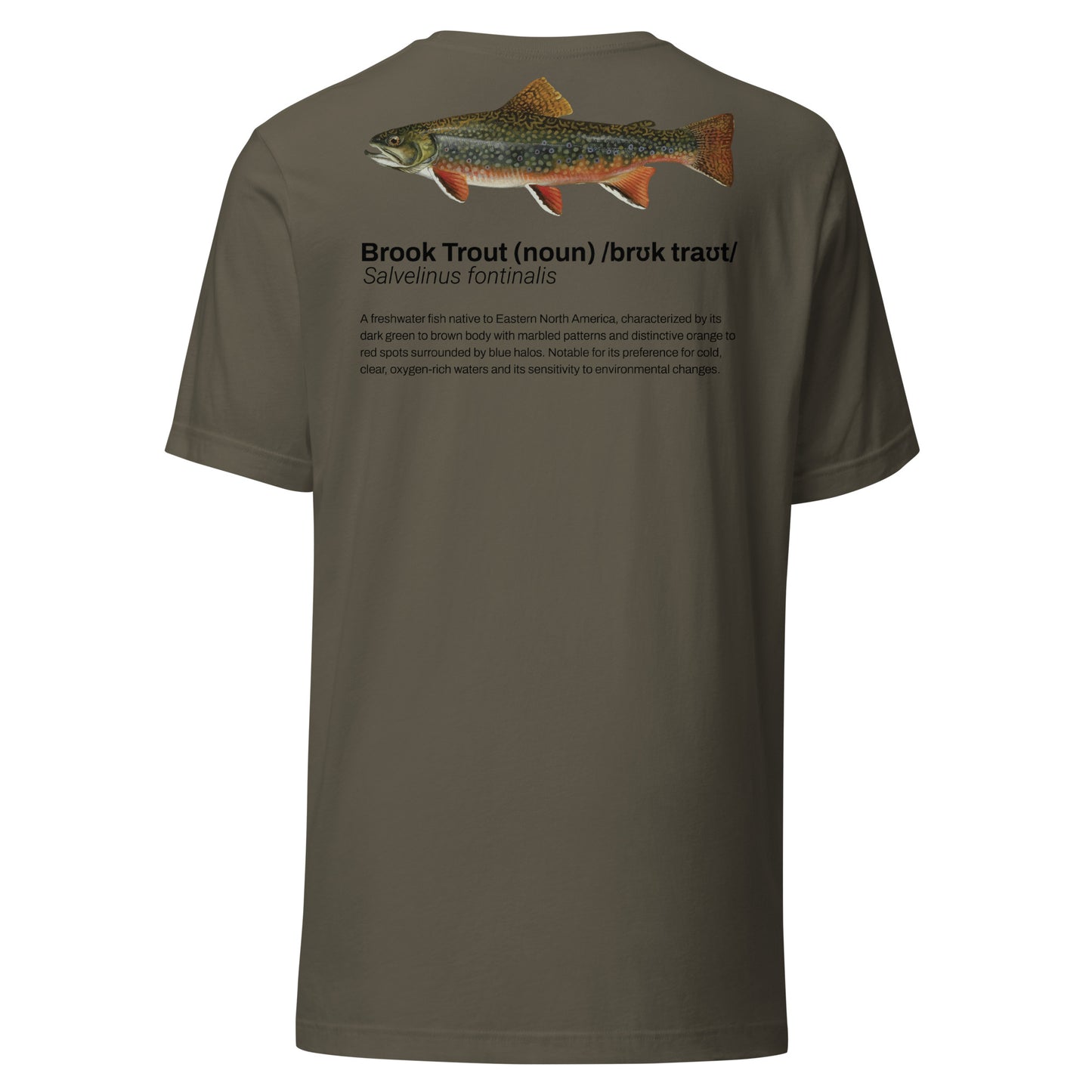 Brook Trout Definition Tee