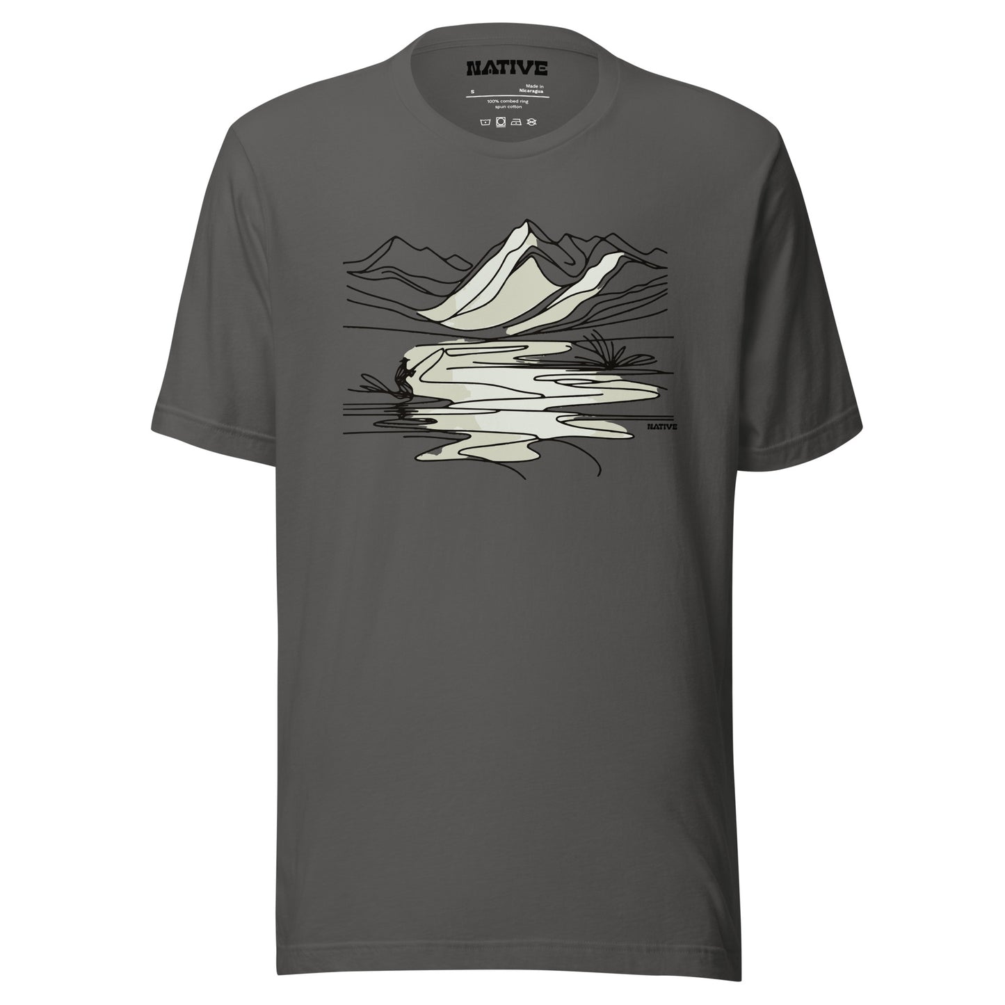 Minimal Fly Lines Tee