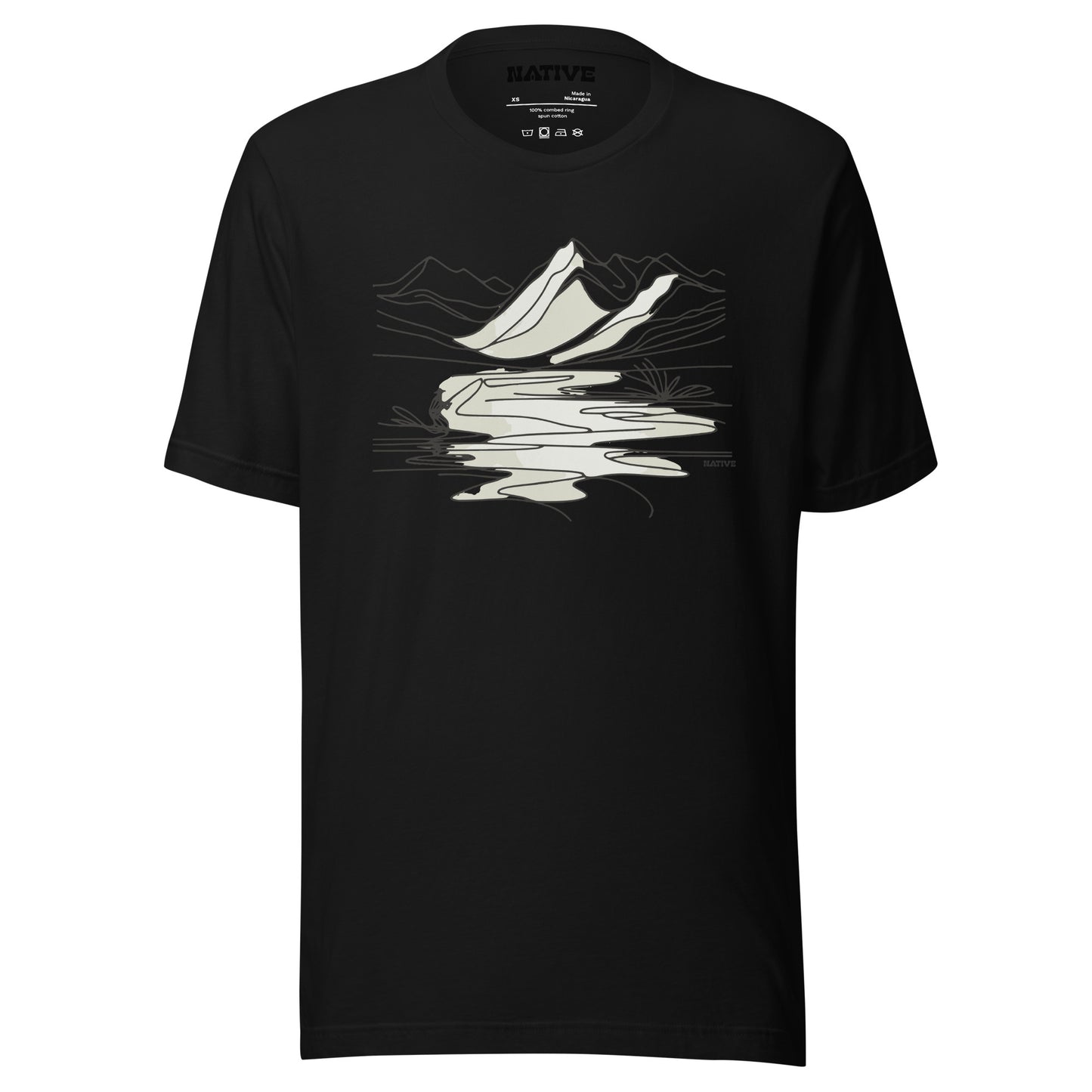 Minimal Fly Lines Tee