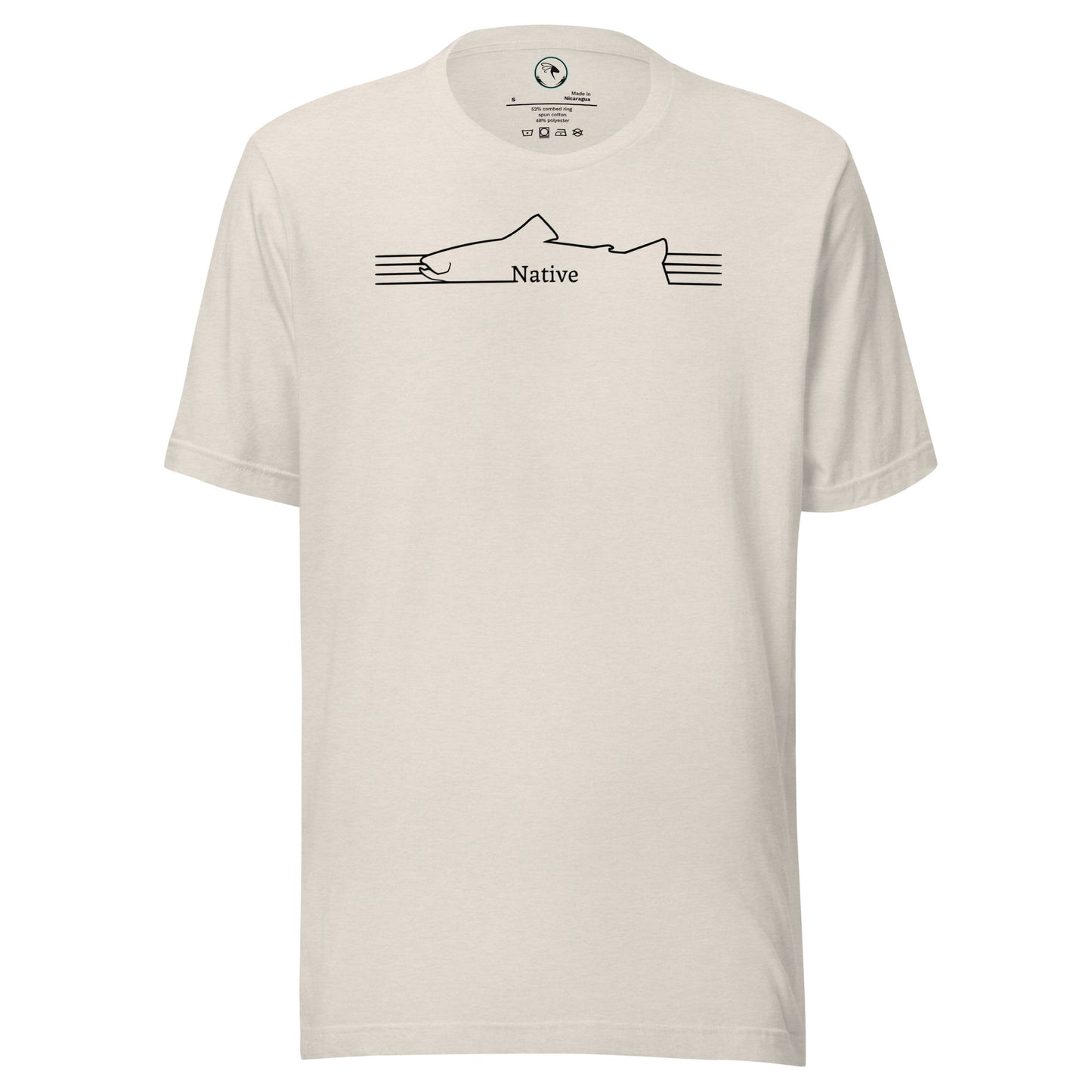 Native Trout Lines Tee