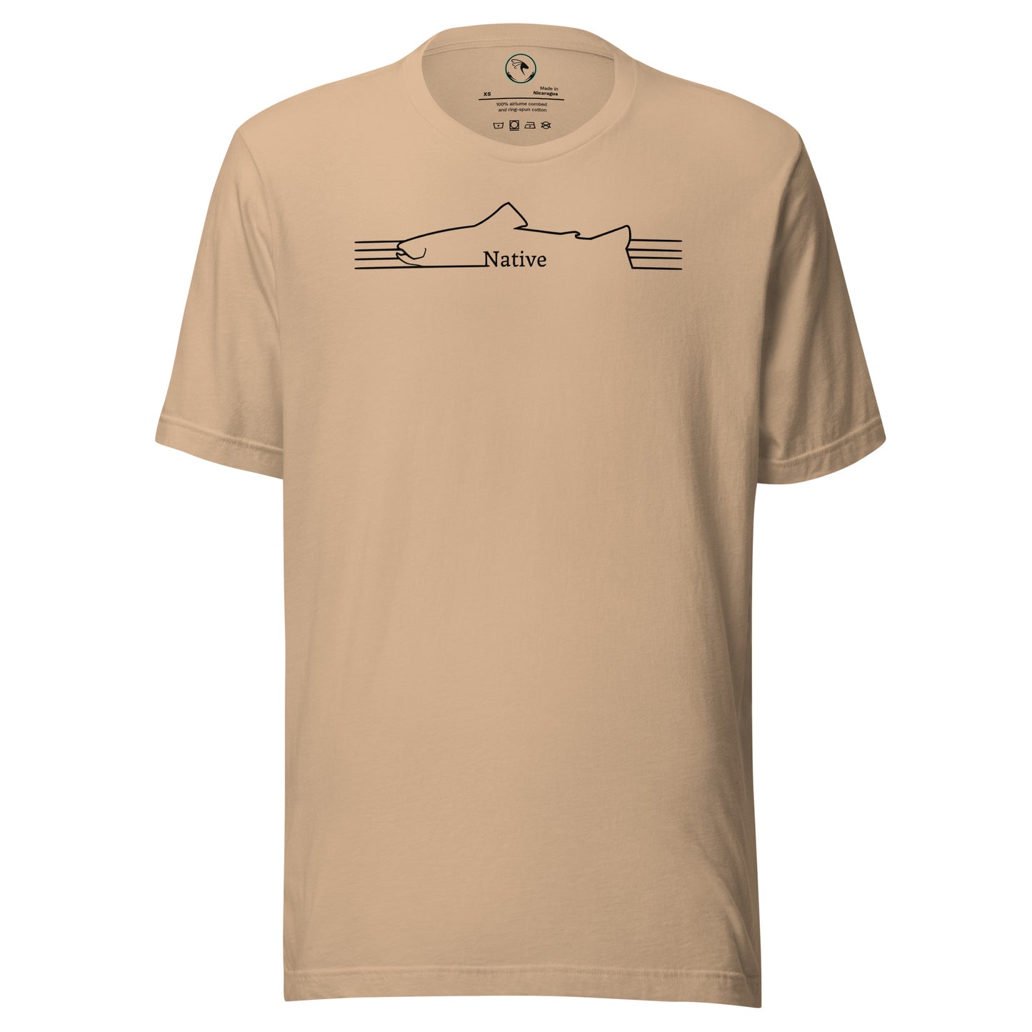 Native Trout Lines Tee