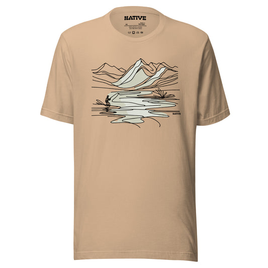 Minimal Fly Lines Tee